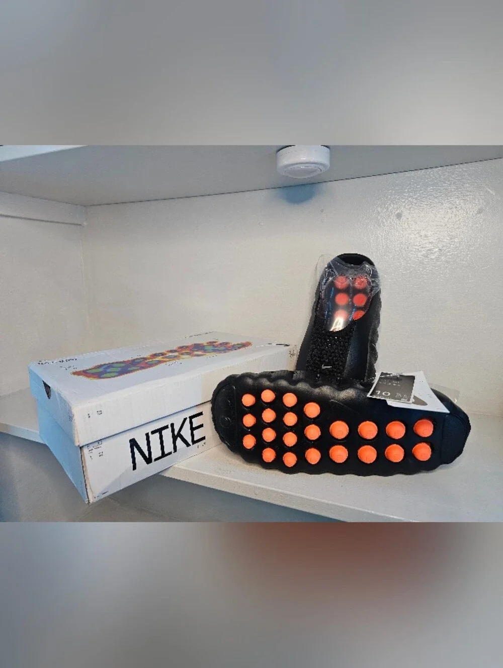 Nike Mind Influence Black Slide Sandals